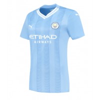 Manchester City Bernardo Silva #20 Replica Home Shirt Ladies 2023-24 Short Sleeve